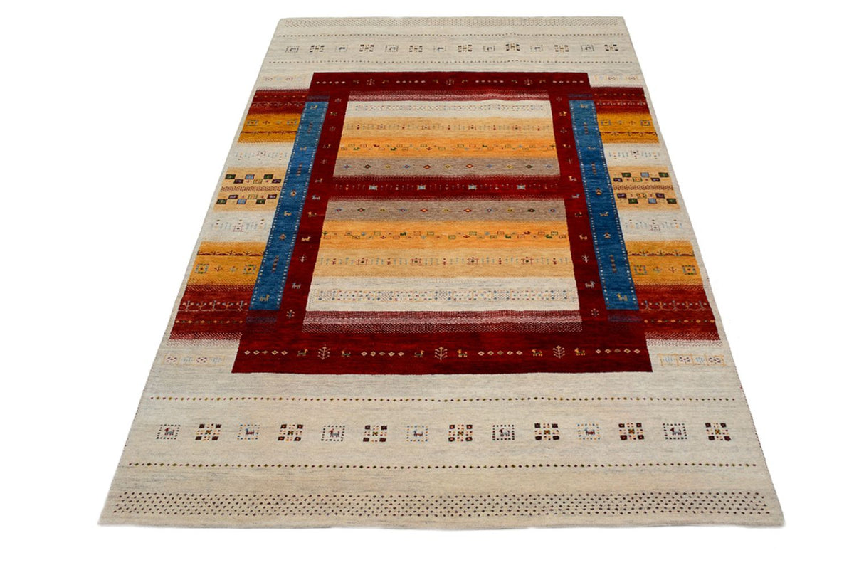 Gabbeh Rug - Loribaft Indus - 298 x 207 cm - multicolored