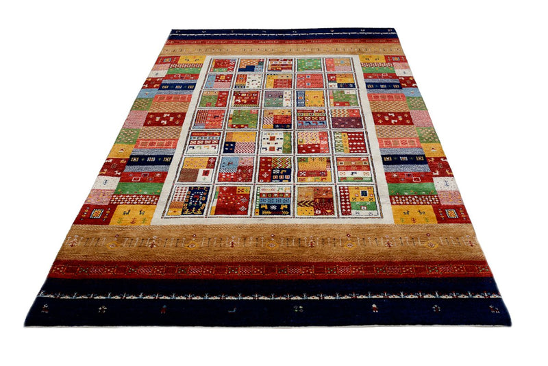 Gabbeh Rug - Loribaft Indus - 245 x 170 cm - multicolored