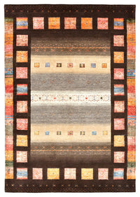 Gabbeh Rug - Loribaft Indus - 249 x 174 cm - multicolored