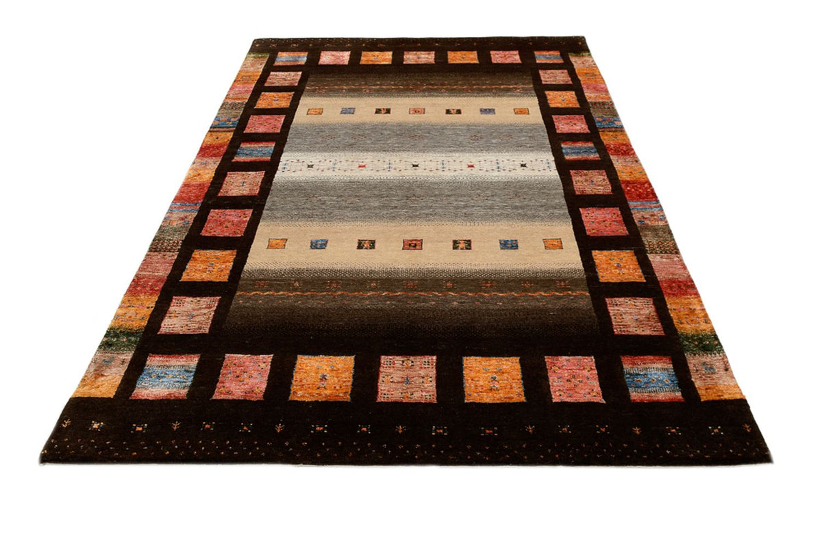 Gabbeh Rug - Loribaft Indus - 249 x 174 cm - multicolored