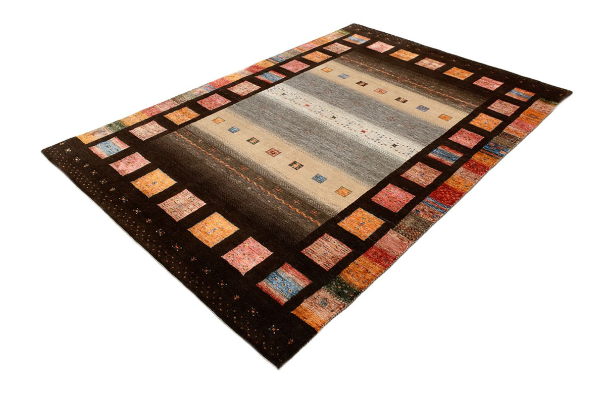Gabbeh Rug - Loribaft Indus - 249 x 174 cm - multicolored