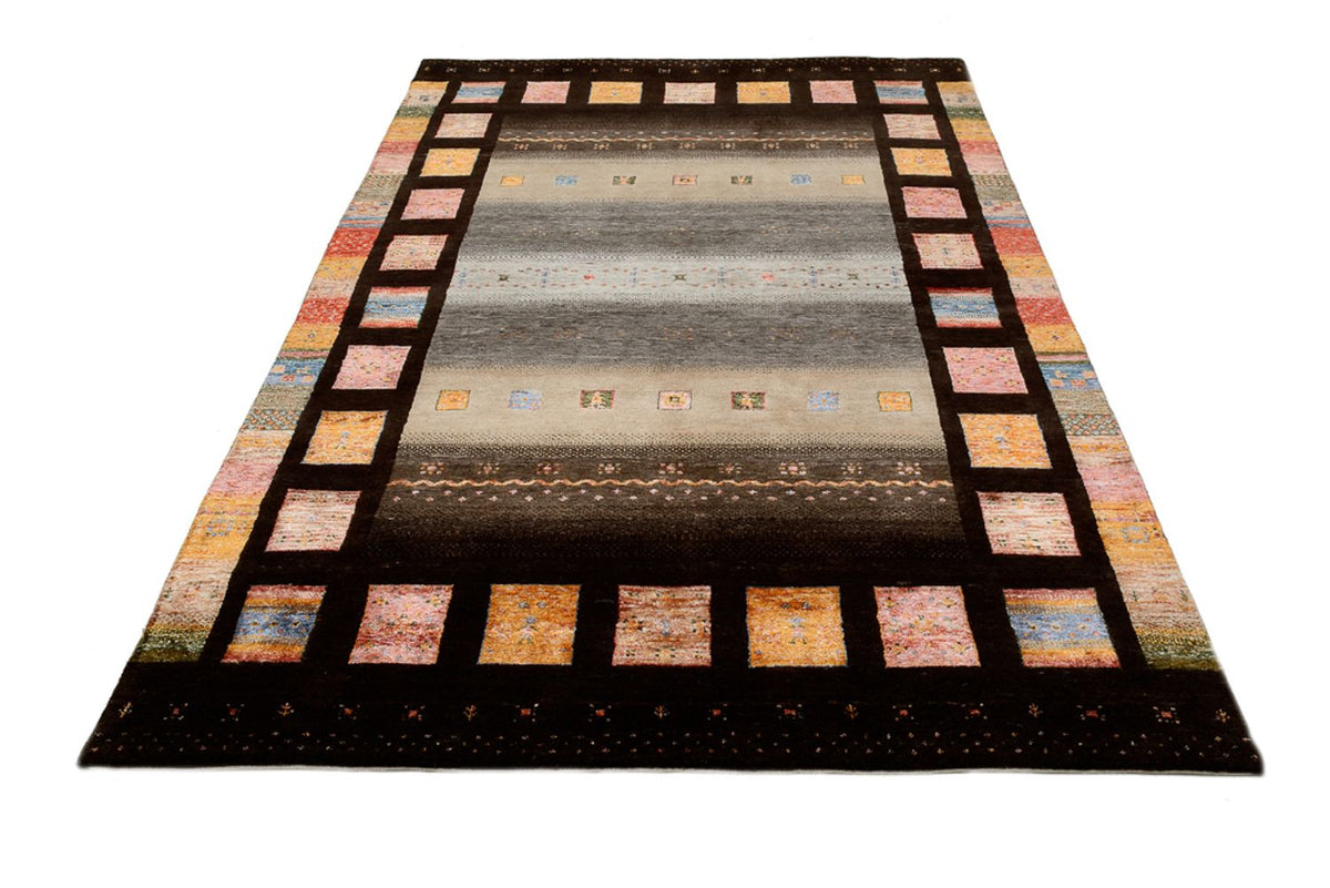 Gabbeh Rug - Loribaft Indus - 249 x 174 cm - multicolored
