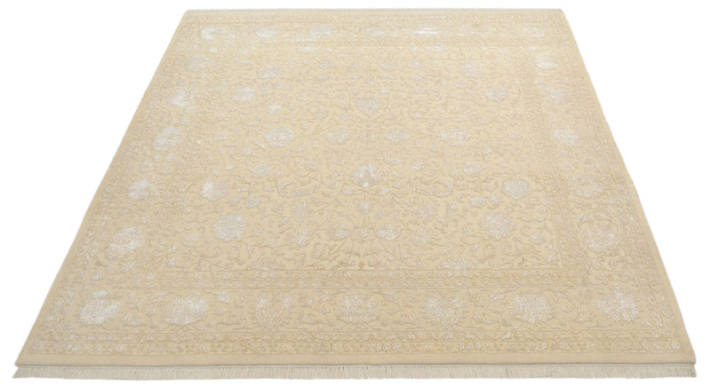 Oriental Rug square  - 253 x 251 cm - light beige