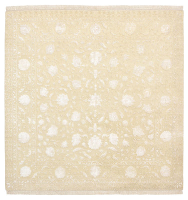 Oriental Rug square  - 206 x 205 cm - light beige