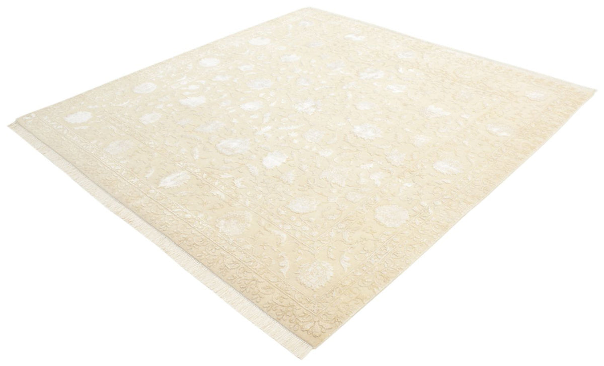 Oriental Rug square  - 206 x 205 cm - light beige