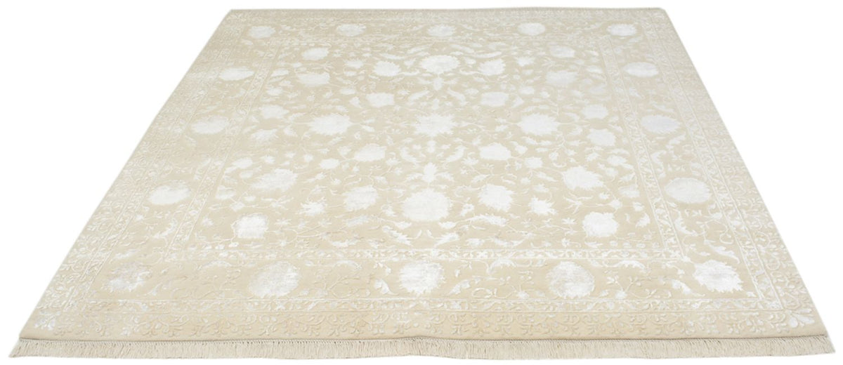 Oriental Rug square  - 206 x 205 cm - light beige