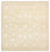 Oriental Rug square  - 255 x 250 cm - light beige