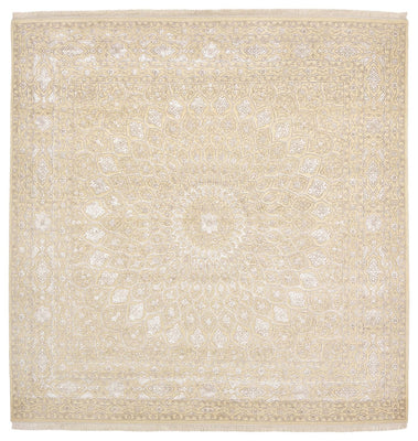 Oriental Rug square  - 246 x 245 cm - dark beige