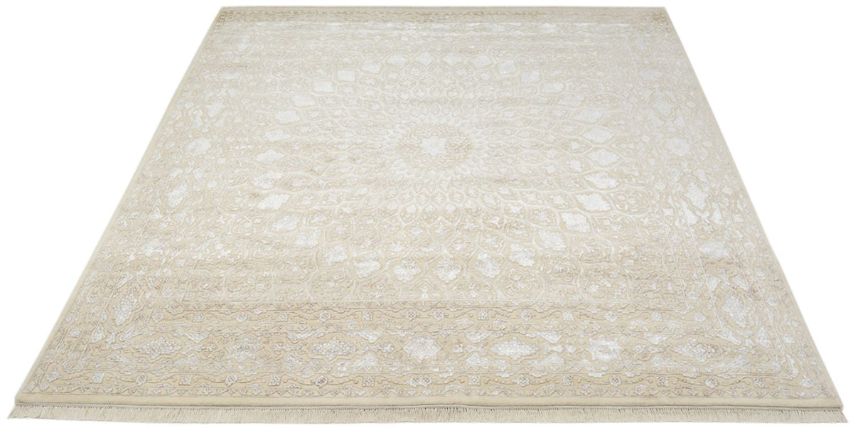 Oriental Rug square  - 246 x 245 cm - dark beige