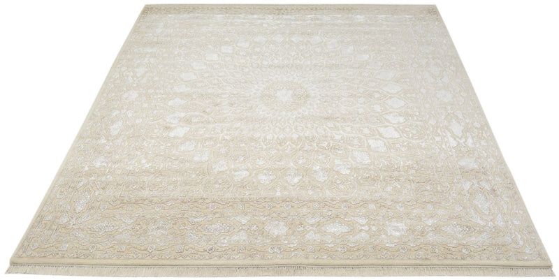 Oriental Rug square  - 246 x 245 cm - dark beige