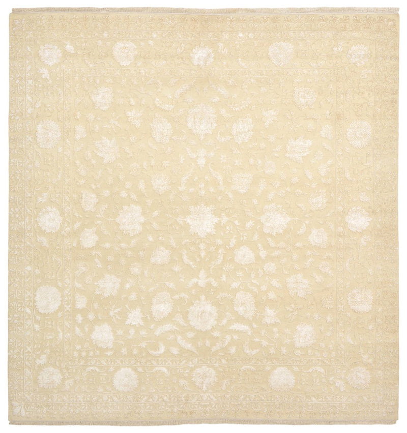 Oriental Rug square  - 309 x 301 cm - light beige