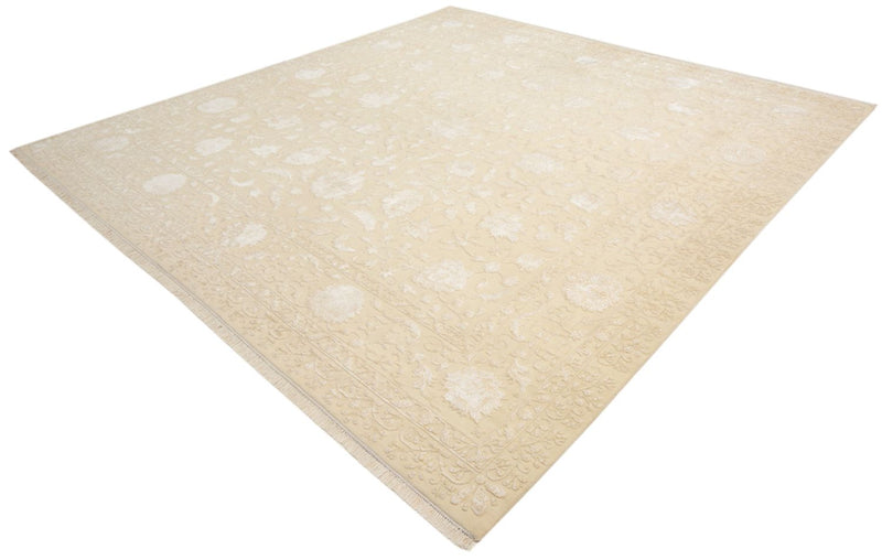 Oriental Rug square  - 309 x 301 cm - light beige