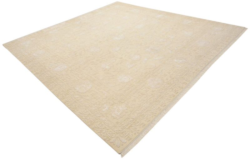 Oriental Rug square  - 309 x 301 cm - light beige