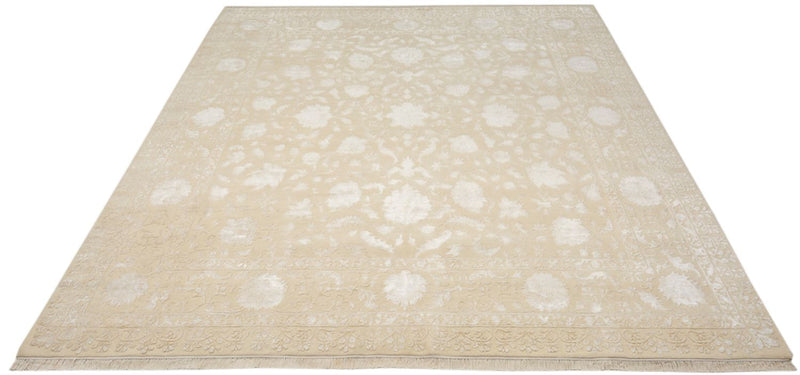 Oriental Rug square  - 309 x 301 cm - light beige