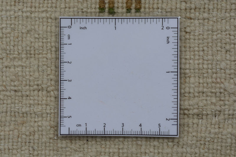 Runner Gabbeh Rug - Loribaft Indus - 334 x 128 cm - cream