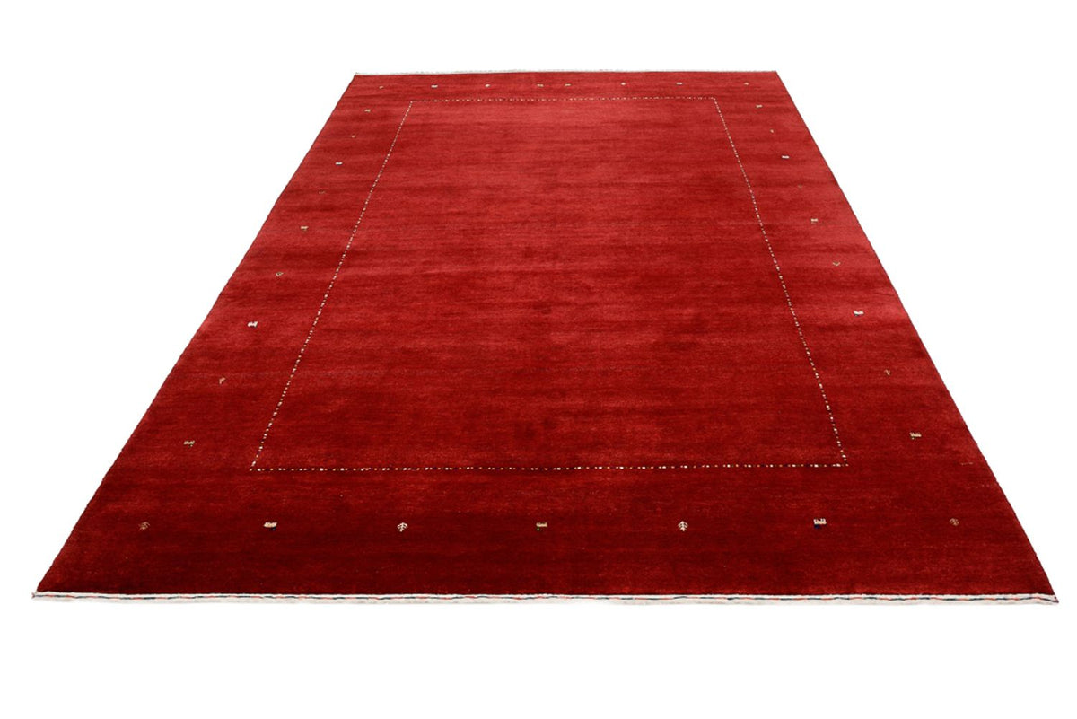 Gabbeh Rug - Loribaft Indus - 305 x 208 cm - red