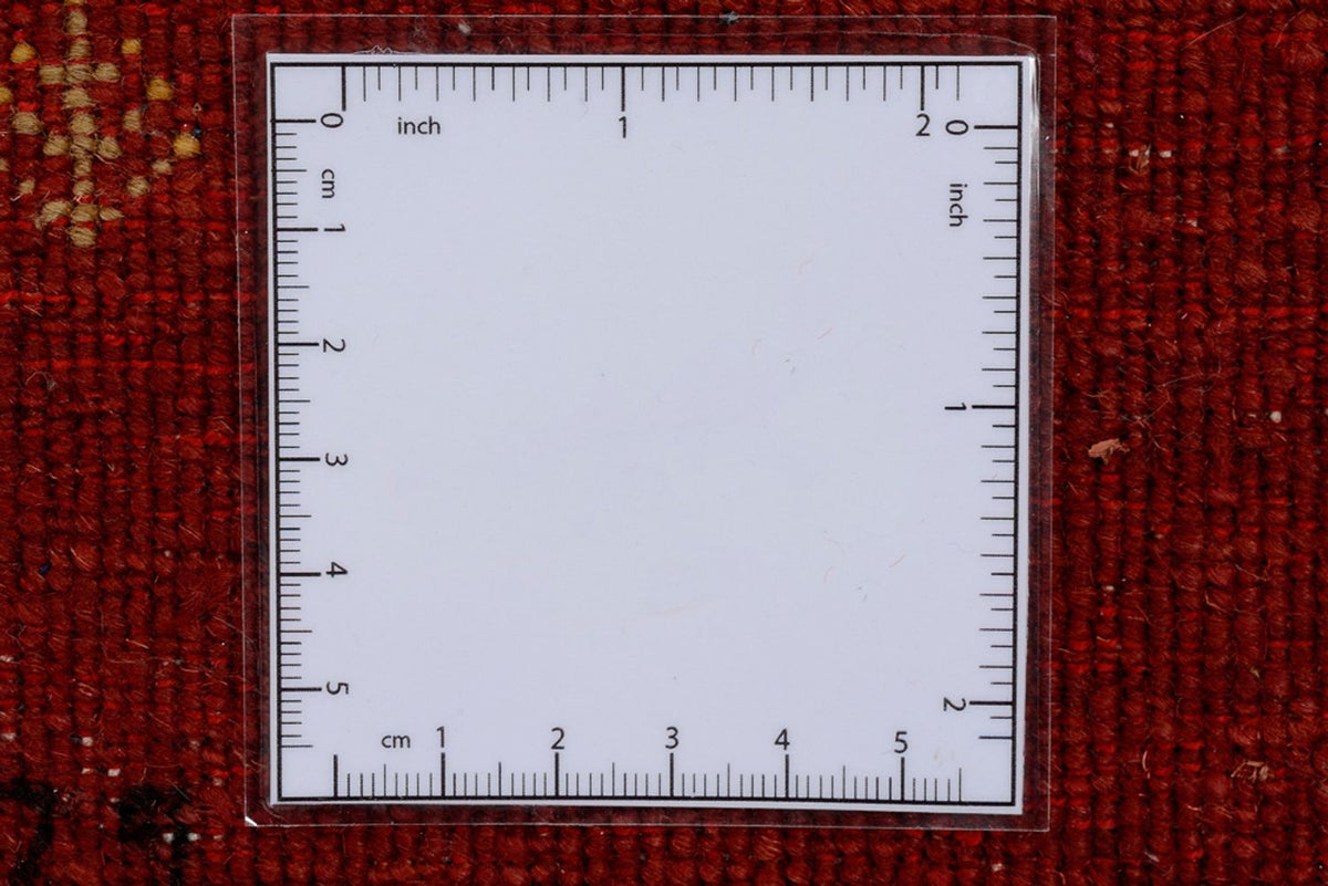 Gabbeh Rug - Loribaft Indus - 305 x 208 cm - red