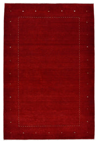 Gabbeh Rug - Loribaft Indus - 302 x 204 cm - red