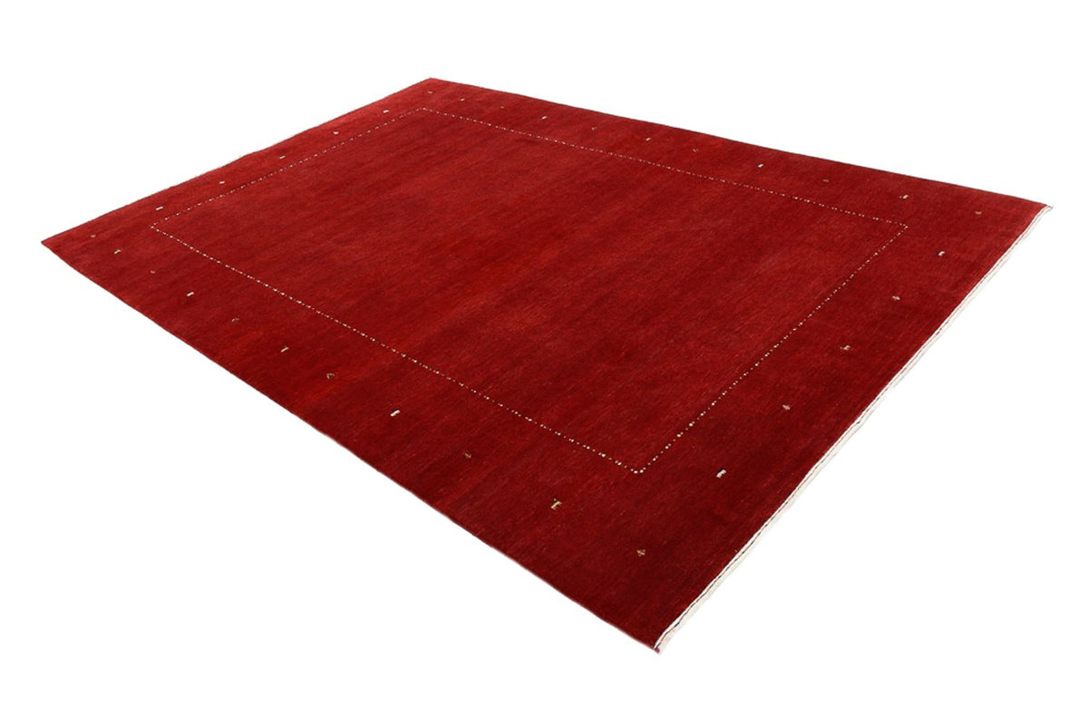 Gabbeh Rug - Loribaft Indus - 302 x 204 cm - red