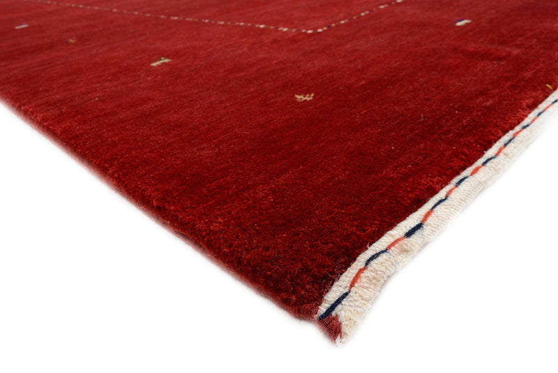 Gabbeh Rug - Loribaft Indus - 302 x 204 cm - red