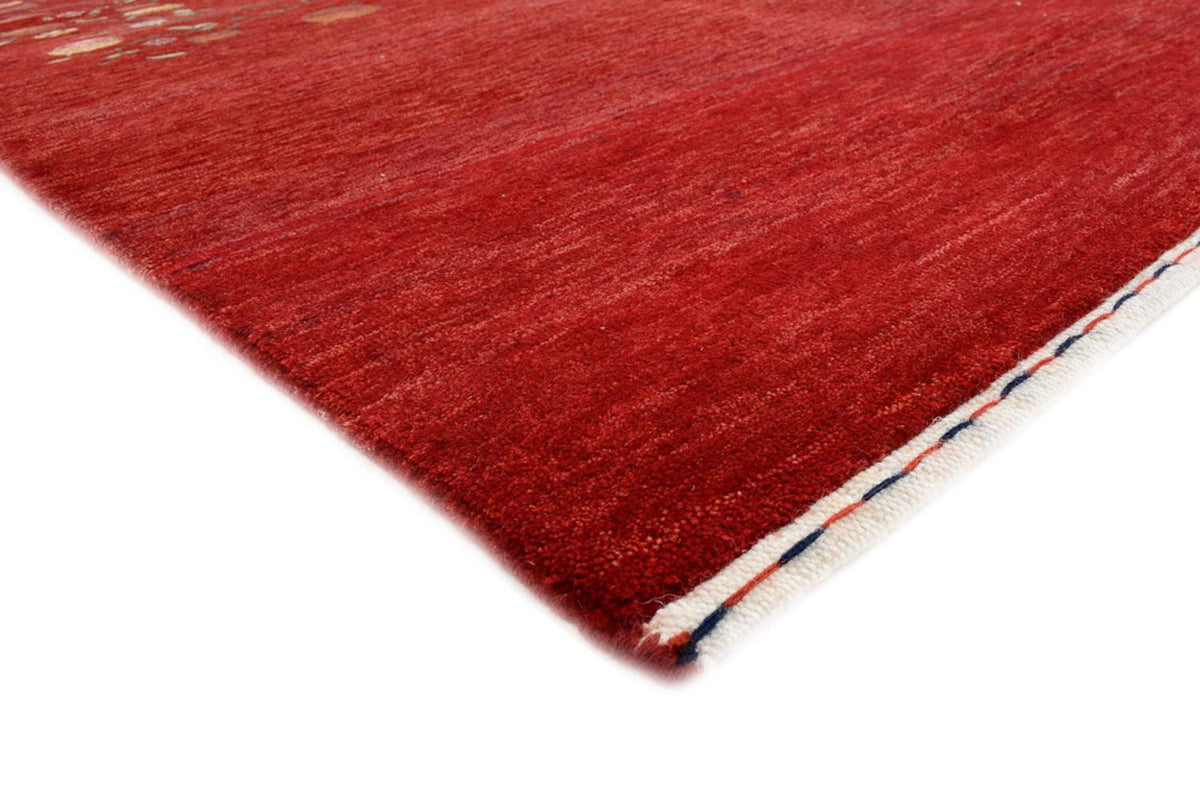 Gabbeh Rug - Loribaft Indus - 245 x 173 cm - red