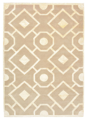 Designer Rug - 240 x 170 cm - dark beige