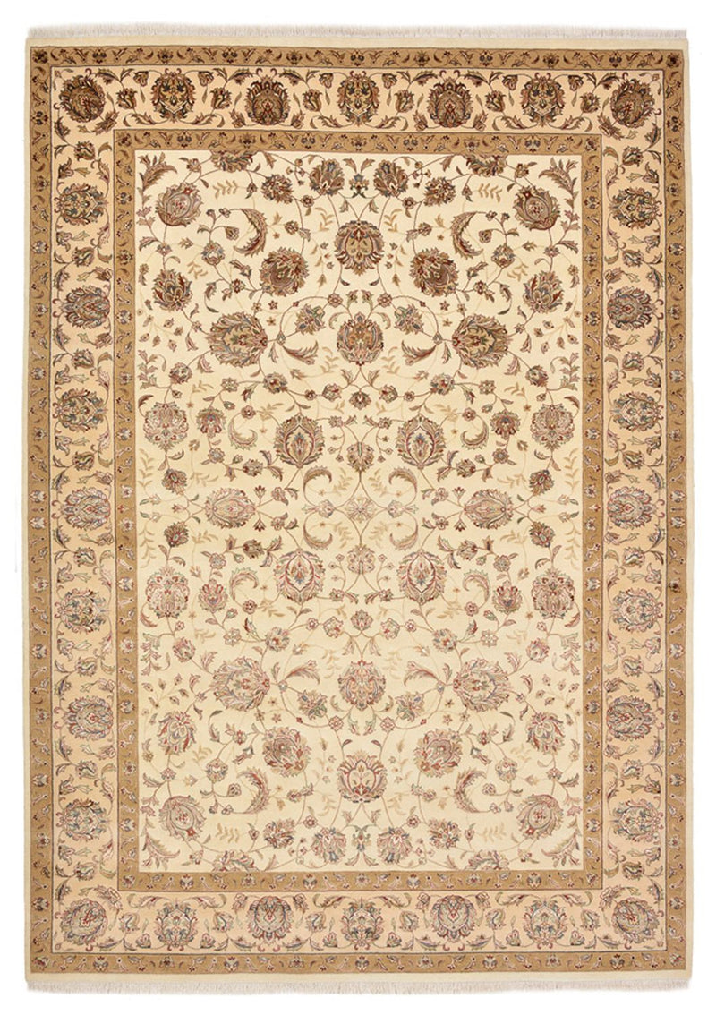 Oriental Rug - Tabriz - 305 x 217 cm - light beige