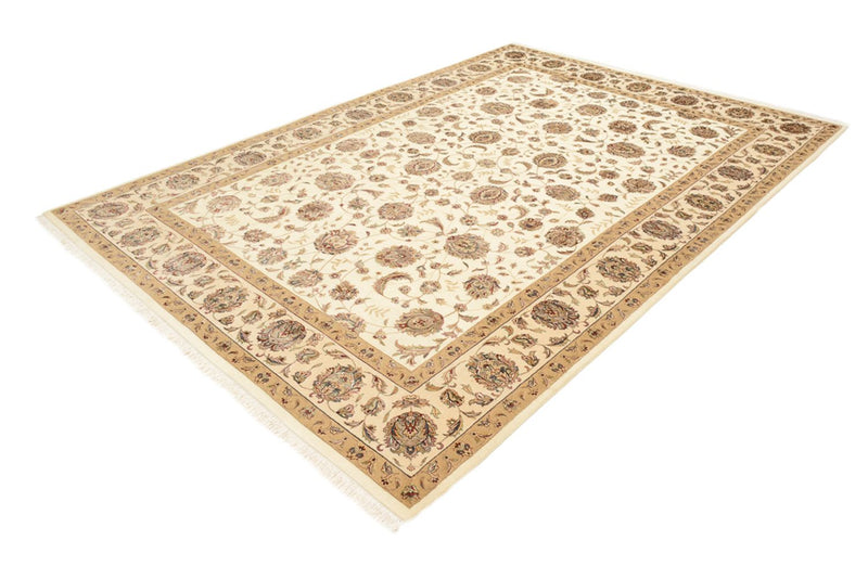 Oriental Rug - Tabriz - 241 x 167 cm - light beige