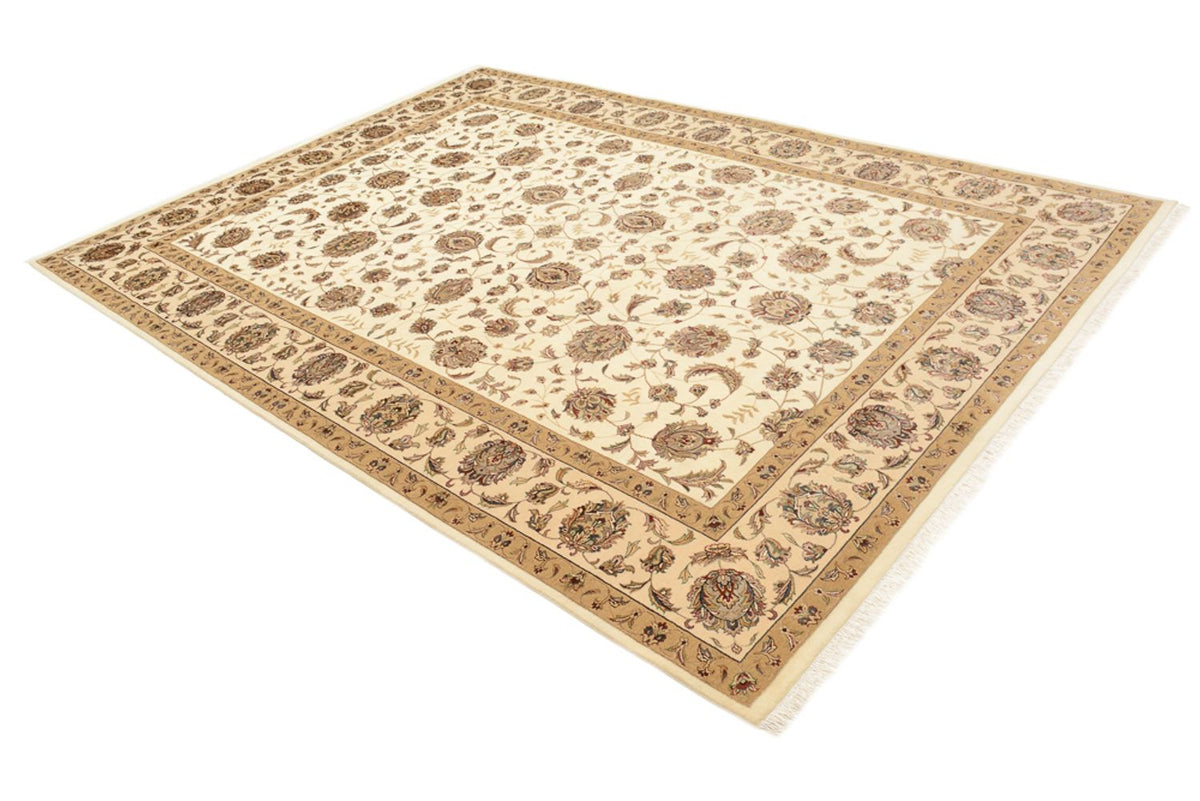 Oriental Rug - Tabriz - 241 x 167 cm - light beige