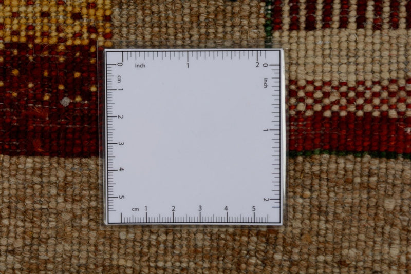 Gabbeh Rug - Loribaft Indus square  - 203 x 201 cm - multicolored