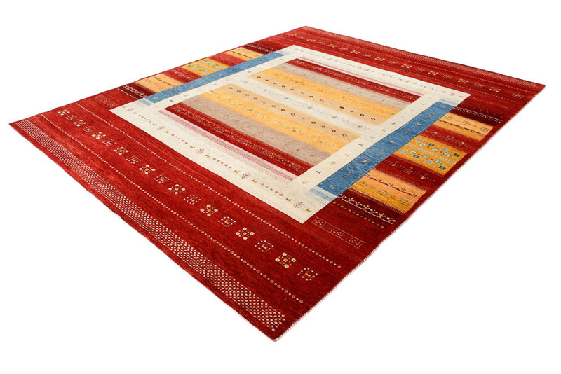 Gabbeh Rug - Loribaft Indus - 244 x 173 cm - multicolored