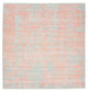 Designer Rug square  - 255 x 248 cm - orange