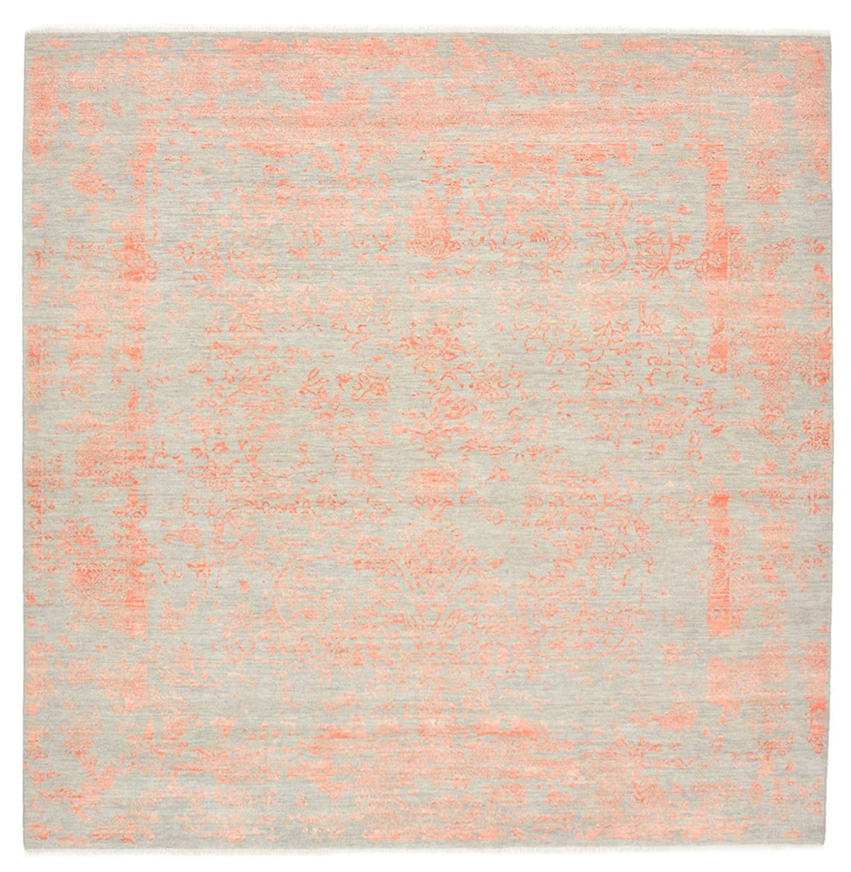 Designer Rug square  - 251 x 251 cm - orange