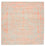 Designer Rug square  - 251 x 251 cm - orange