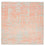 Designer Rug square  - 254 x 251 cm - orange