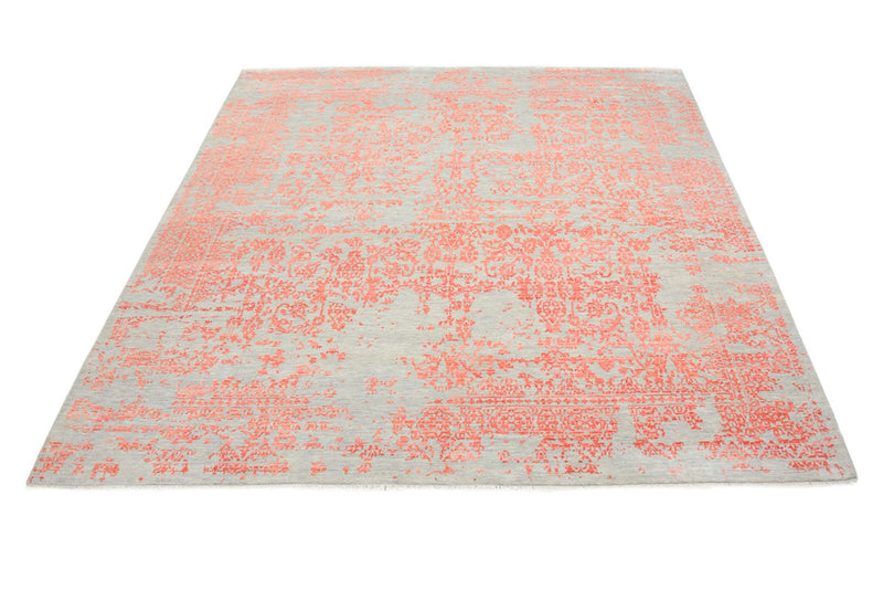 Designer Rug square  - 254 x 251 cm - orange