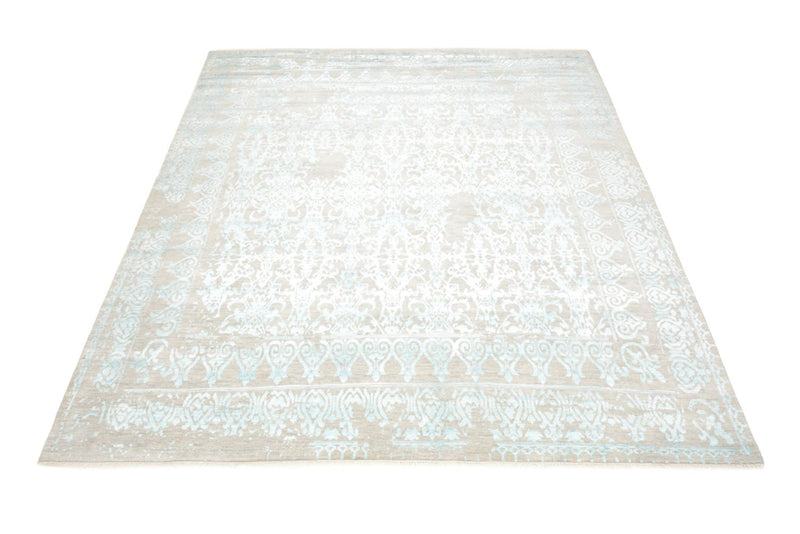 Designer Rug square  - 309 x 301 cm - light blue