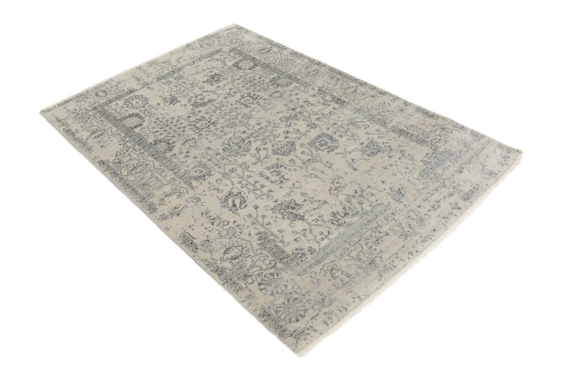 Designer Rug - 186 x 124 cm - light grey