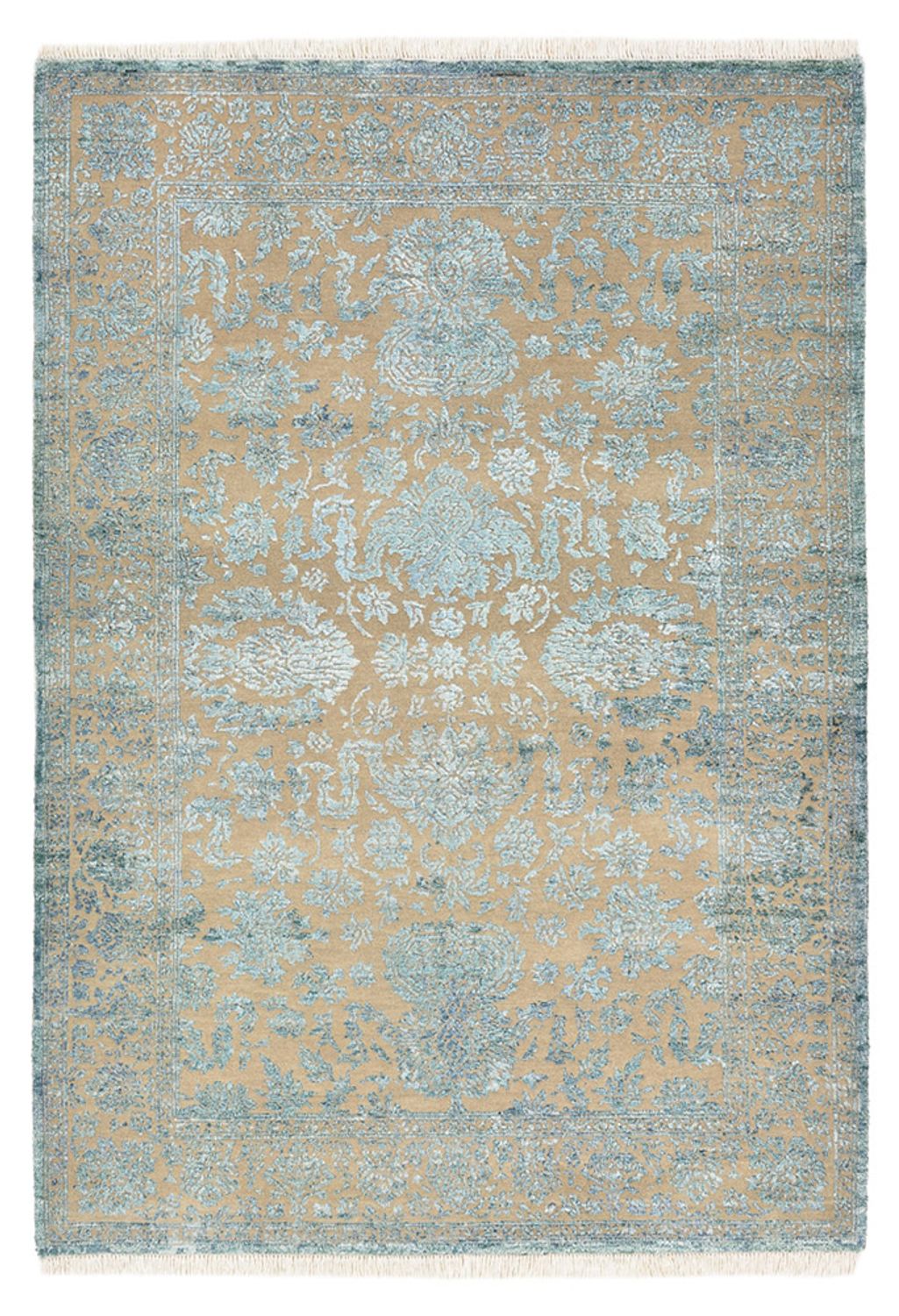 Designer Rug - 175 x 123 cm - light blue