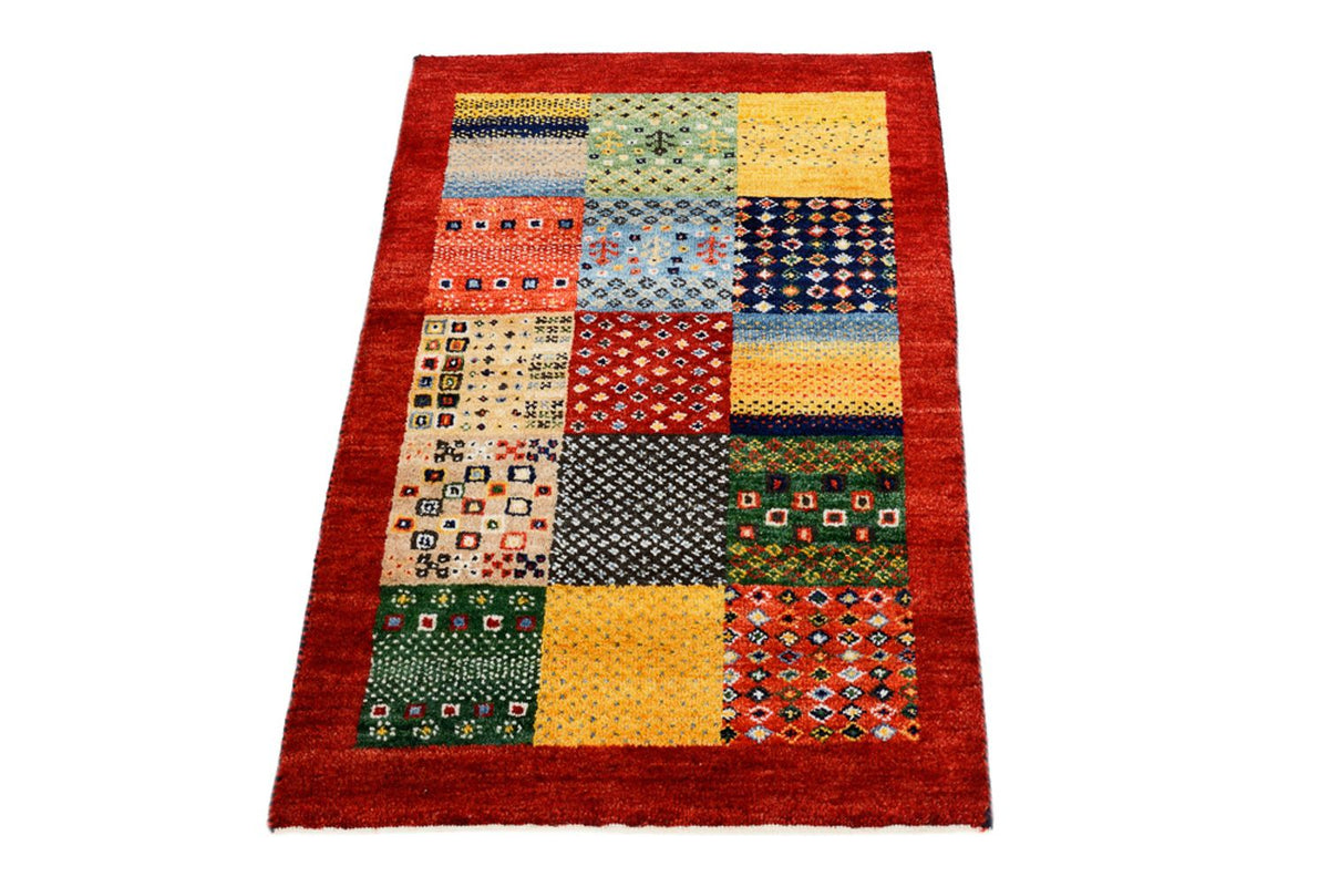 Gabbeh Rug - Loribaft Indus - 89 x 64 cm - multicolored