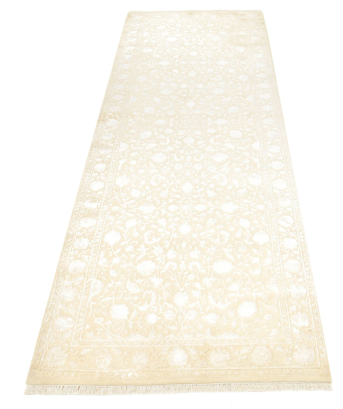 Runner Oriental Rug - 301 x 107 cm - light beige