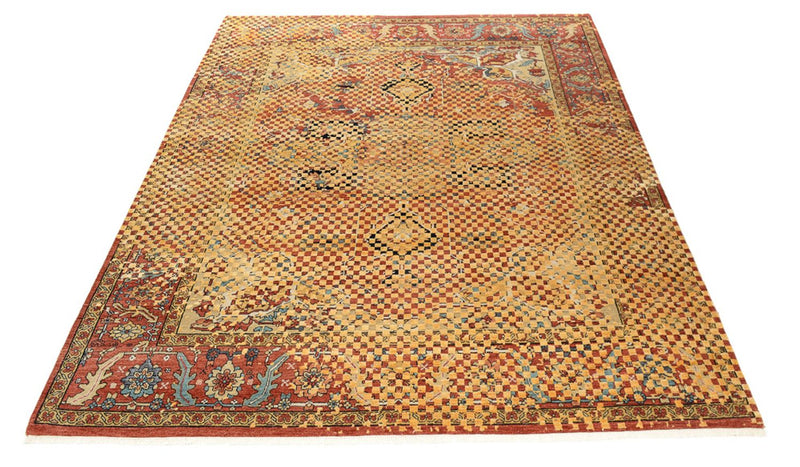 Designer Rug - 299 x 242 cm - gold