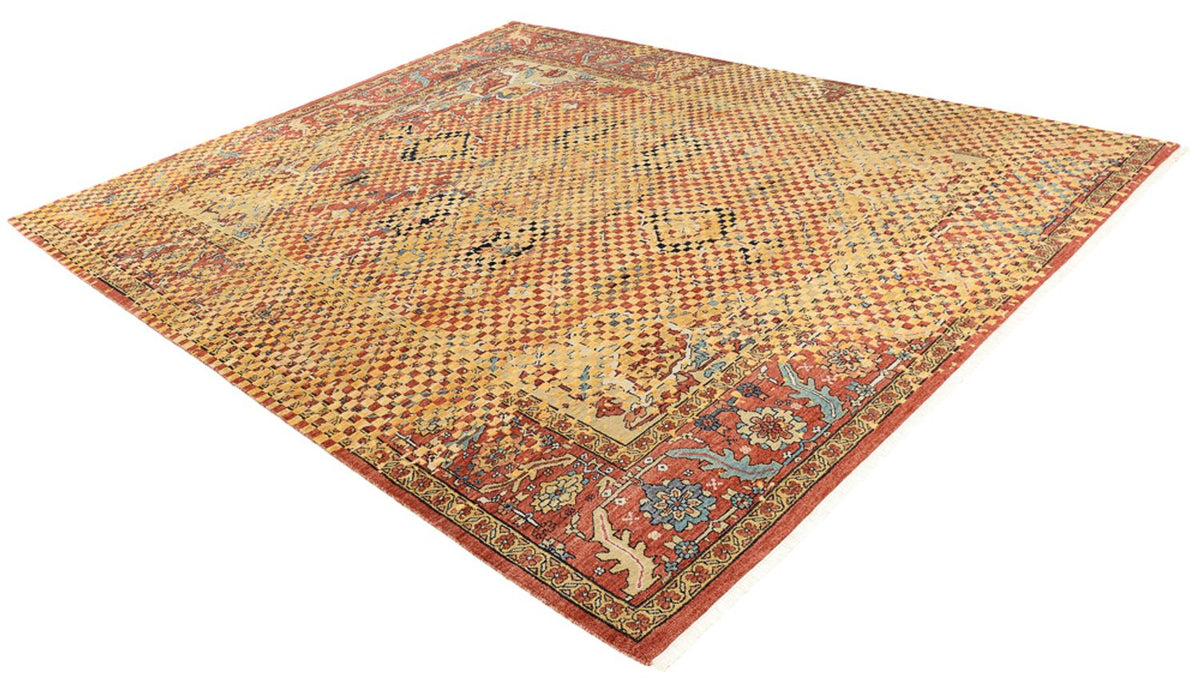 Designer Rug - 299 x 242 cm - gold