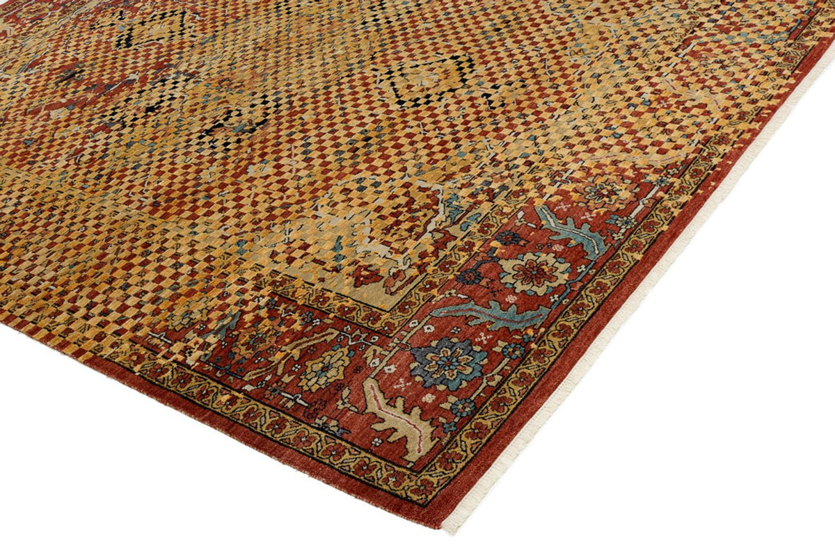 Designer Rug - 299 x 242 cm - gold