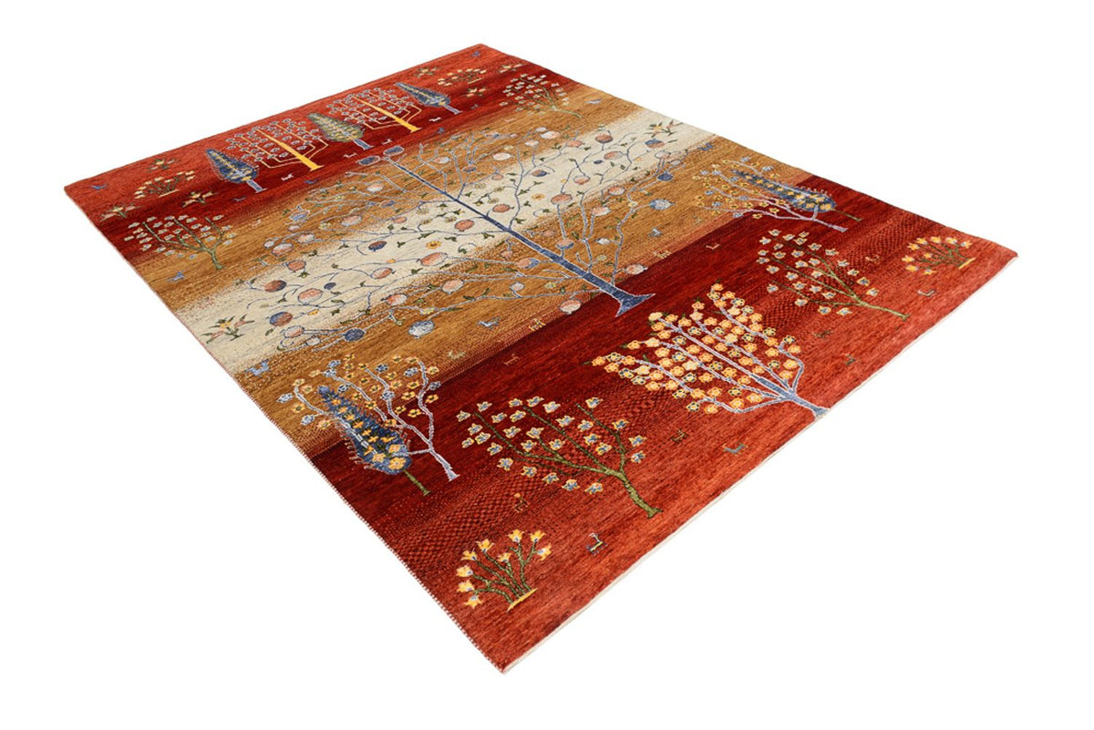 Gabbeh Rug - Loribaft Indus - 242 x 177 cm - multicolored