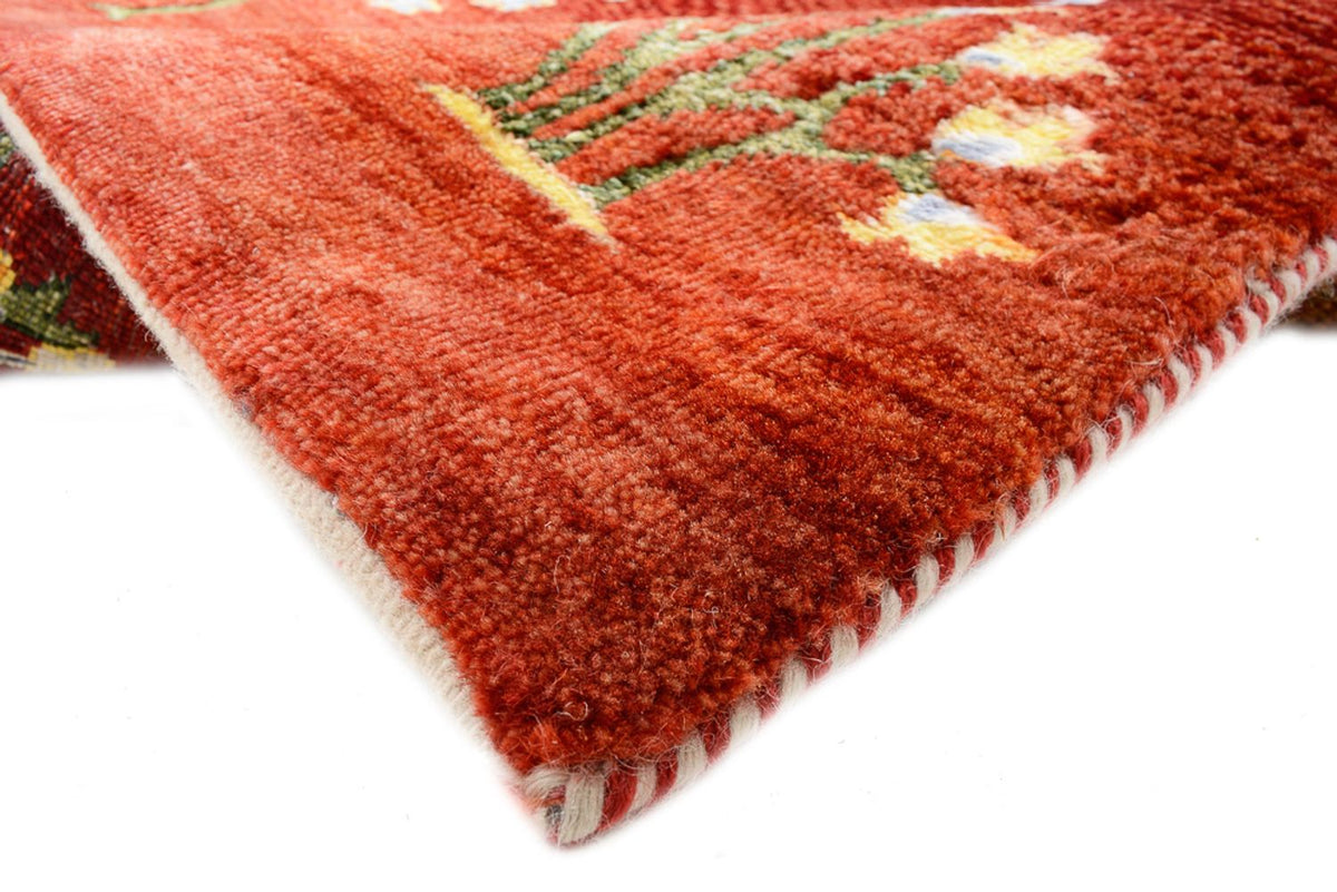 Gabbeh Rug - Loribaft Indus - 242 x 177 cm - multicolored