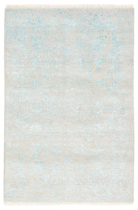 Designer Rug - 181 x 122 cm - light grey