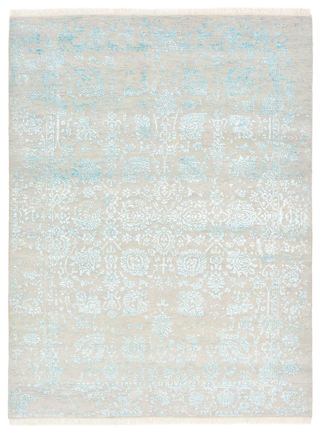 Designer Rug - 194 x 149 cm - light grey