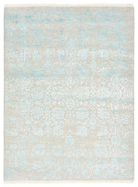 Designer Rug - 194 x 149 cm - light grey