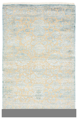 Designer Rug - 148 x 100 cm - light blue